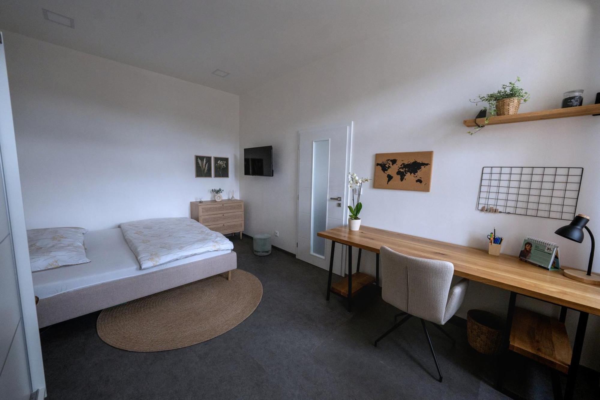 Designovy S Vyhledem Na Reku Apartment Prag